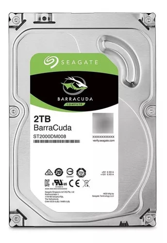 Disco Duro 2TB Seagate Barracuda SELLADO